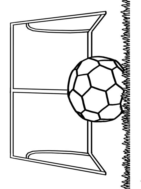 colouring page Soccer goal | coloringpage.ca