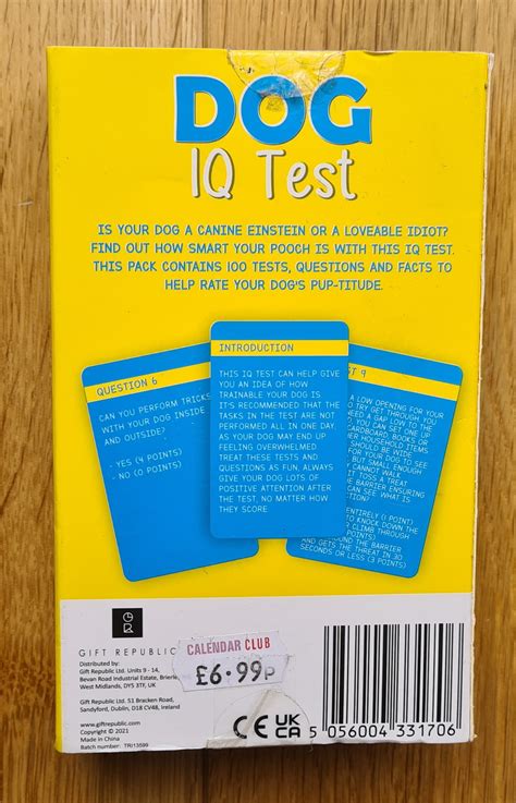 Dog IQ test – TeachEshop.com