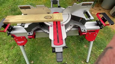 Unboxing Milwaukee M18 Miter Saw And Miter Saw stand - YouTube