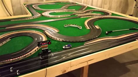 Scalextric Digital Slot Car Track 172 Feet - YouTube