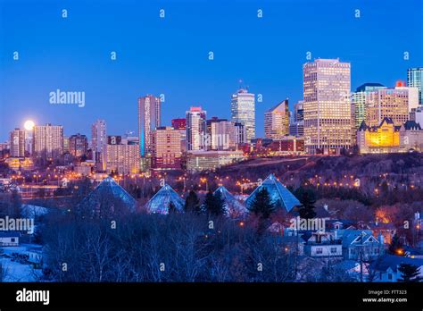 Skyline, Edmonton, Alberta, Canada Stock Photo - Alamy