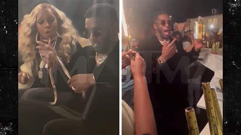 Diddy's 53rd Birthday Party Draws, Jay-Z, Mary J Blige, Travis Scott