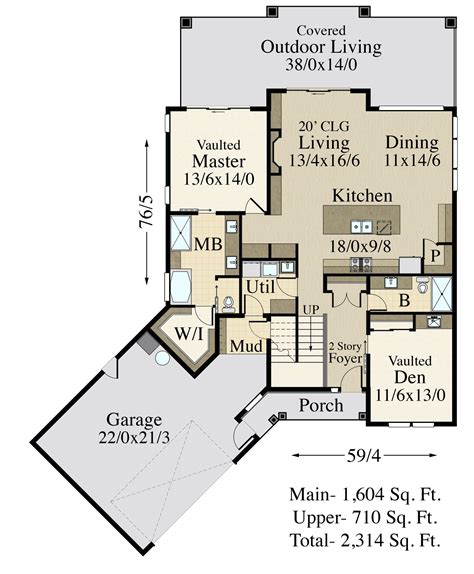 Modern Homestead House Plan | Beautiful Modern Farm Home Design - MF-2314