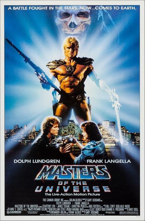 MASTERS of THE UNIVERSE 1987 Original 1-sheet Style A Dolph Lundgren ...