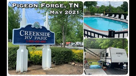 Tour of Creekside RV Park in Pigeon Forge, TN - YouTube