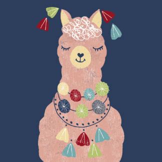 Alpaca Cutie Needlepoint Kit by Kim Malek - The Art Needlepoint Company