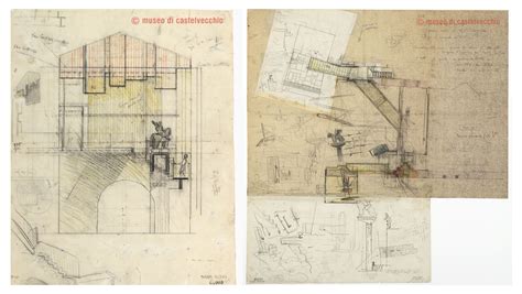 Carlo Scarpa - Castelvecchio | Architecture sketch, Carlo scarpa ...