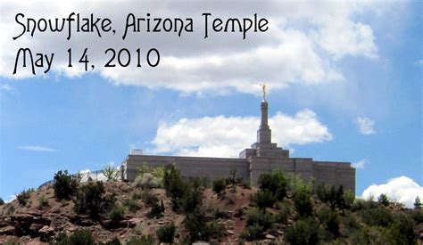 Going to the Temple: Snowflake Arizona Temple