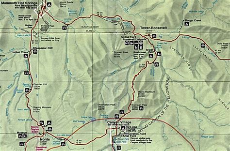 Bill Holmes - Activities - Hiking and Biking - Yellowstone National Park 1 (Upper loop)