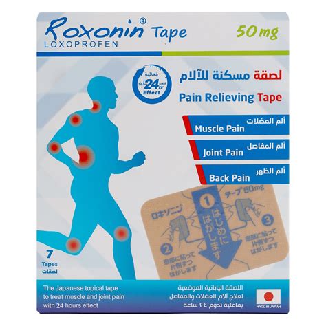 Roxonin Loxoprofen 50Mg 7Tapes – Pharmazone