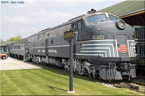 New York Central EMD E-8A #4085 is on display at the museum. This engine has the distinction of ...