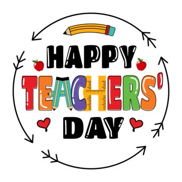 Happy Teachers Day Word Text Effect World, Happy Teacher S Day, Teacher S Day, World Teacher S ...