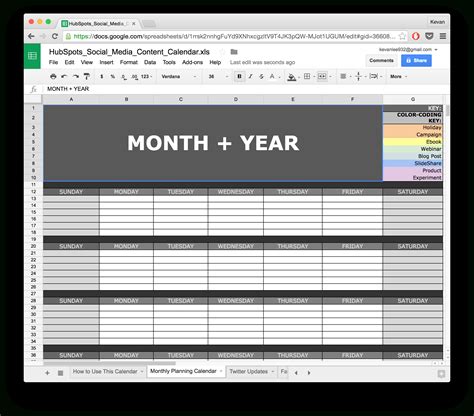 Social Media Planning Spreadsheet throughout 10 Readytogo Marketing Spreadsheets To Boost Your ...