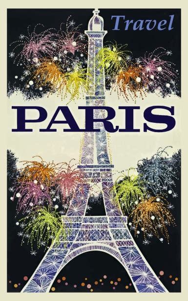 Paris France Travel Poster Free Stock Photo - Public Domain Pictures