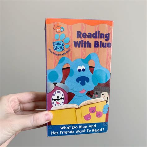 Blue S Clues Reading With Blue Vhs New Sealed Nick Jr Etsy India | The Best Porn Website