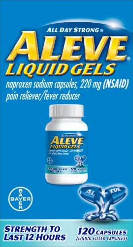 Aleve® Liquid Gels 220mg, 120 ct - Fred Meyer