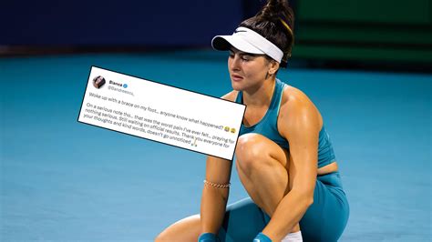 Bianca Andreescu writes note to fans after nightmare injury at Miami Open - 'Worst pain I've ...