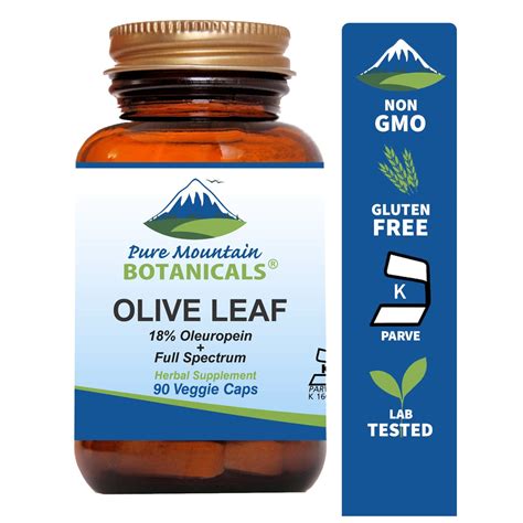 Looking for High Potency Olive Leaf Capsules? — Pure Mountain Botanicals