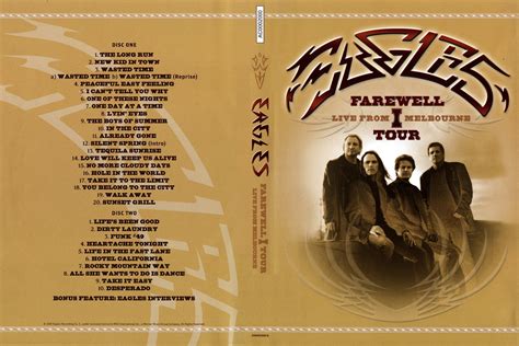 Capas Shows Internacional: Eagles - Farewell Tour