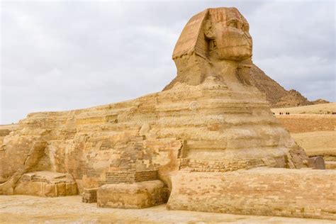 The Great Sphinx in Giza Plateau. Cairo, Egypt Stock Photo - Image of cheops, menkaure: 137312268