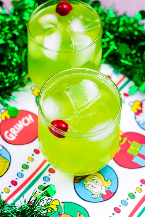 Grinch Drink | Grinch drink, Christmas mocktails, Fun holiday drinks