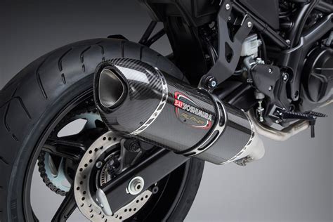 Yoshimura SV650 17-20 / SV650X 19-20 ALPHA Slip-On Exhaust Carbon ...