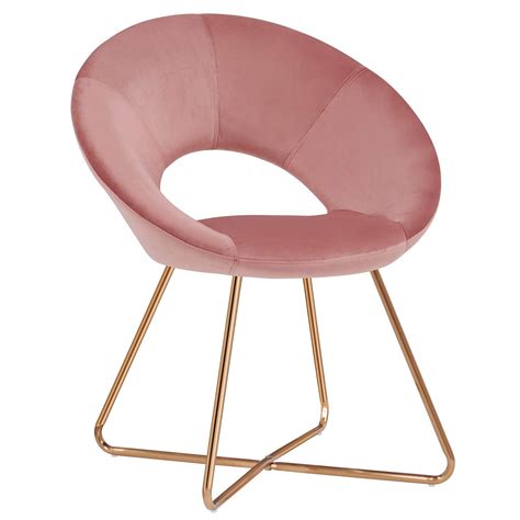 Duhome + Velvet Accent Chair
