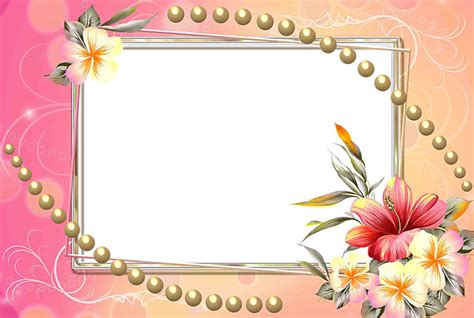 flowers frame (png) | design