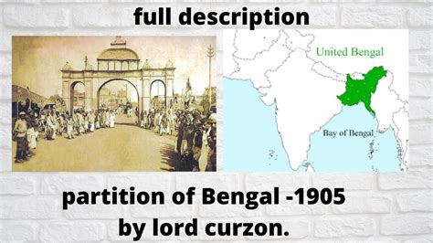 Lord Curzon Partition Of Bengal