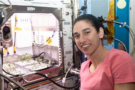 Astronaut Jasmin Moghbeli poses in front of the Advanced P… | Flickr