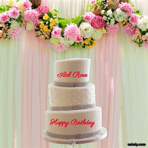 🎂 Happy Birthday Axl Rose Cakes 🍰 Instant Free Download