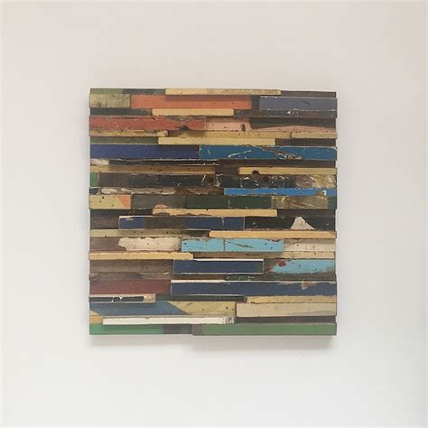 Reclaimed Wood Wall Art - Etsy