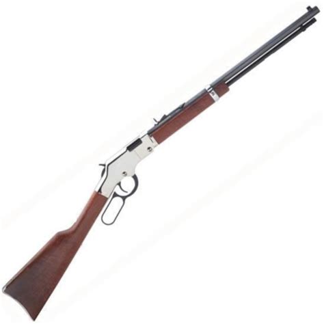 Bullseye North | Henry Silver Boy Lever Action Rifle .22LR 20" Barrel 16 Rounds American Walnut ...