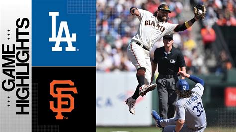 Dodgers vs. Giants Game Highlights (10/1/23) | MLB Highlights - YouTube