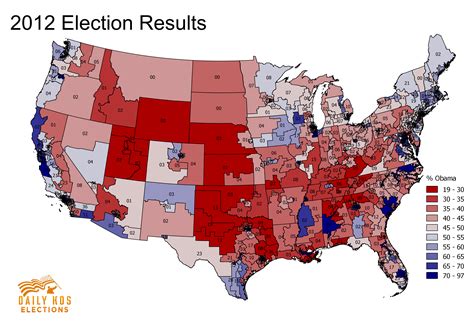 Daily Kos Elections presents the best map ever of United States congressional districts