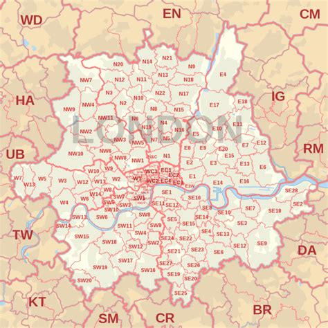 Decoding London Postcodes, The Easy Way