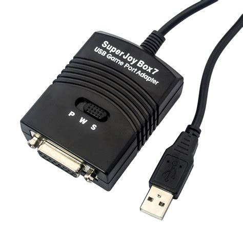 15 pin Gameport to USB PC Converter USB Game Controller Joystick Racing ...