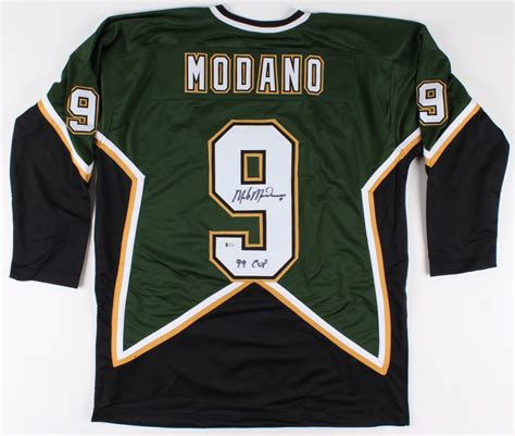 Mike Modano Signed Dallas Stars Jersey Inscribed "99 Cup" (Beckett COA) | Pristine Auction