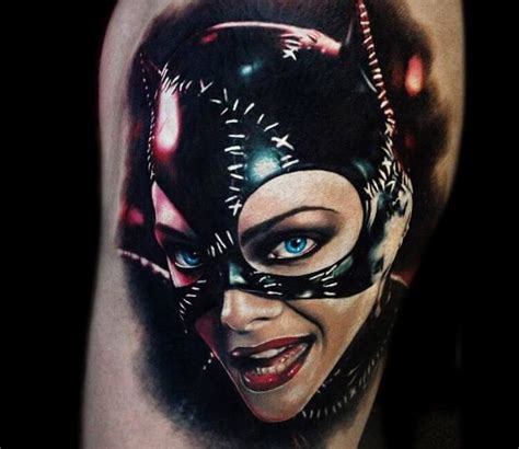 Catwoman tattoo by Andrey Stepanov | Post 28041 | Ink tattoo, 3d tattoo, Horse tattoo