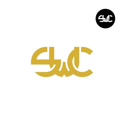 Letter SWC Monogram Logo Design 25752666 Vector Art at Vecteezy