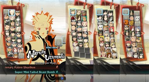 Naruto ultimate ninja storm 4 characters - lulishop