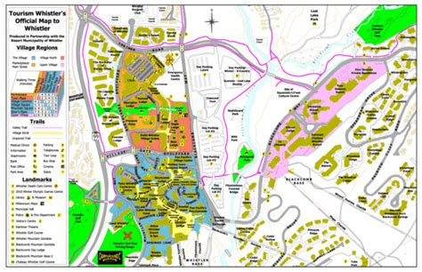 Whistler Village Map - Whistler BC Canada • mappery