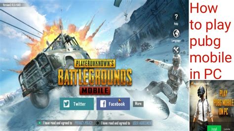 HOW TO DOWNLOAD AND INSTALL PUBG MOBILE IN PC - YouTube