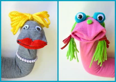 Sock puppets with yarn hair For Your Inner Child: Best Sock Puppet ...