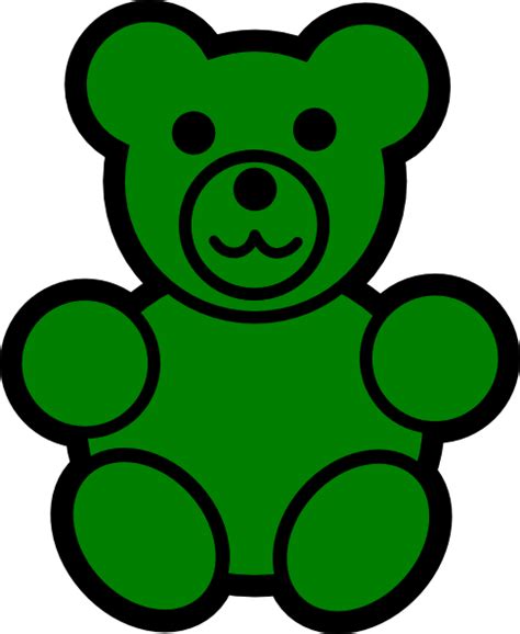 Gummy Bear Outline - ClipArt Best