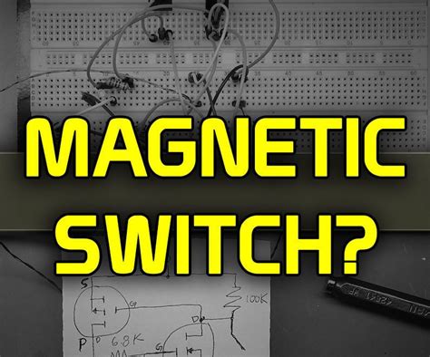 Using a Magnet As a Hidden Electronic Switch | Electronics, Switch, Magnets