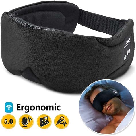 Bluetooth Sleep Mask with Gel Pack Slot - AfriShopSA