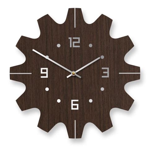 Stylish Wooden Wall Clocks With Modern Design - DigsDigs