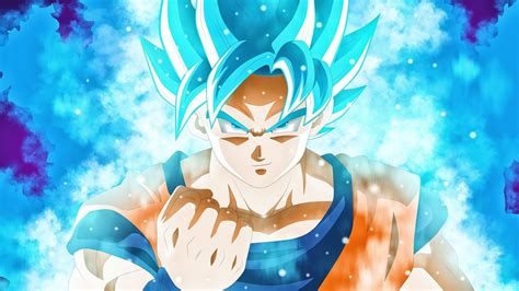 Blue Super Saiyan Goku Wallpapers - Top Free Blue Super Saiyan Goku Backgrounds - WallpaperAccess