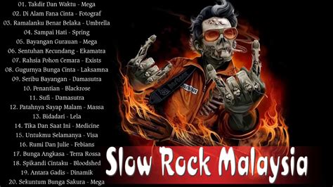 LAGU JIWANG SLOW ROCK POPULAR TERBAIK MALAYSIA 90an ♫♫ROCK KAPAK LAMA ...